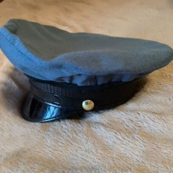 Vintage Riverside Size 6 1/2 Blue Police Style Dress Cap *New* - Picture 4 of 8